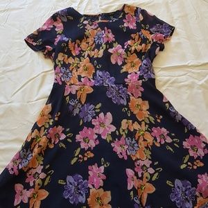 Blue flower dress